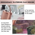 thumbnail image 2 of Watering Can Indoor Outdoor Stainless Steel Watering Cans for House Plants Long Spout Water Can for Succulent Bonsai Garden Flower(40oz/1300ml), 2 of 6