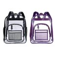 thumbnail image 1 of 2x transparente de PVC transparente para eventos deportivos de Zulema mochilas transparentes nuevo paquete caliente, 1 of 8