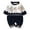 Dark Blue, variant on Infant Baby Clothes Pack Boy Toddler Boy Bodysuit Baby Undershirts 9 Months 3 Month Undershirt Size 5 Cute Cartoon Reindeer Bodysuit For Boys Cozy Sweater For Winter Wear Ideal Babies A Red 0-3 Months