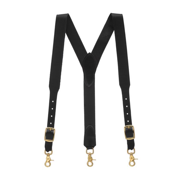 SuspenderStore Suspender Store Medium Plain w/Crease Handcrafted