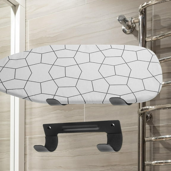 Masteelf Ironing Board Iron Board Wall Mount Iron Board Wall Hanging Rack for Laundry Rooms