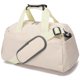 thumbnail image 1 of Bolsa de gimnasio Ineeatu pequeña de 14 pulgadas para mujeres y hombres (beige), 1 of 7