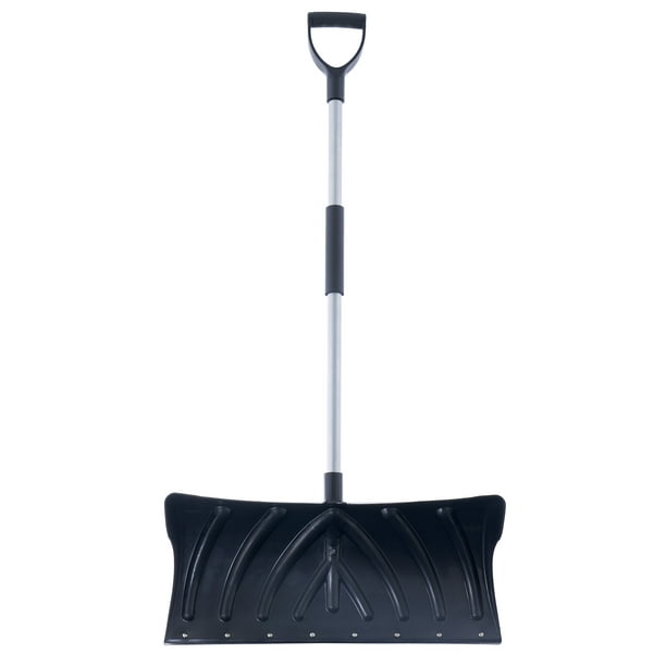 Superio 24" Wide Black Snow Shovel, for Snow, Ice... Removal from Your