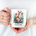 thumbnail image 4 of Custom Kangaroo Coffee Mug – Fun Gift for Kangaroo Lovers, Parents, Siblings, Friends – Personalized Ceramic Cup 11oz 15oz – Ideal for Animal Lovers, 4 of 6