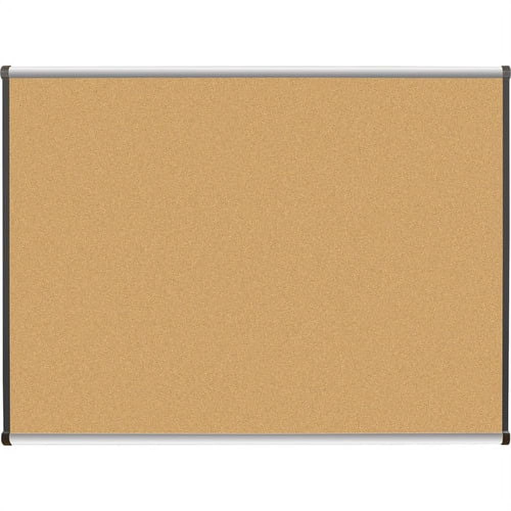 Lorell, LLR60647, Satin Finish Trim Natural Cork Board, 1 Each
