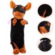 thumbnail image 3 of Estuche para lápices de dibujos animados, estuche de peluche con cremallera, organizador de lápices con forma de perro, bolsa para brochas de maquillaje, 3 of 5