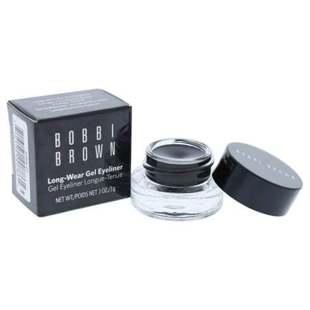 Bobbi Brown Gel Eyeliner - Long-Wear Gel Eyeliner - 1 Black Ink by Bobbi Brown for Women - 0.1 oz Gel Eyeliner