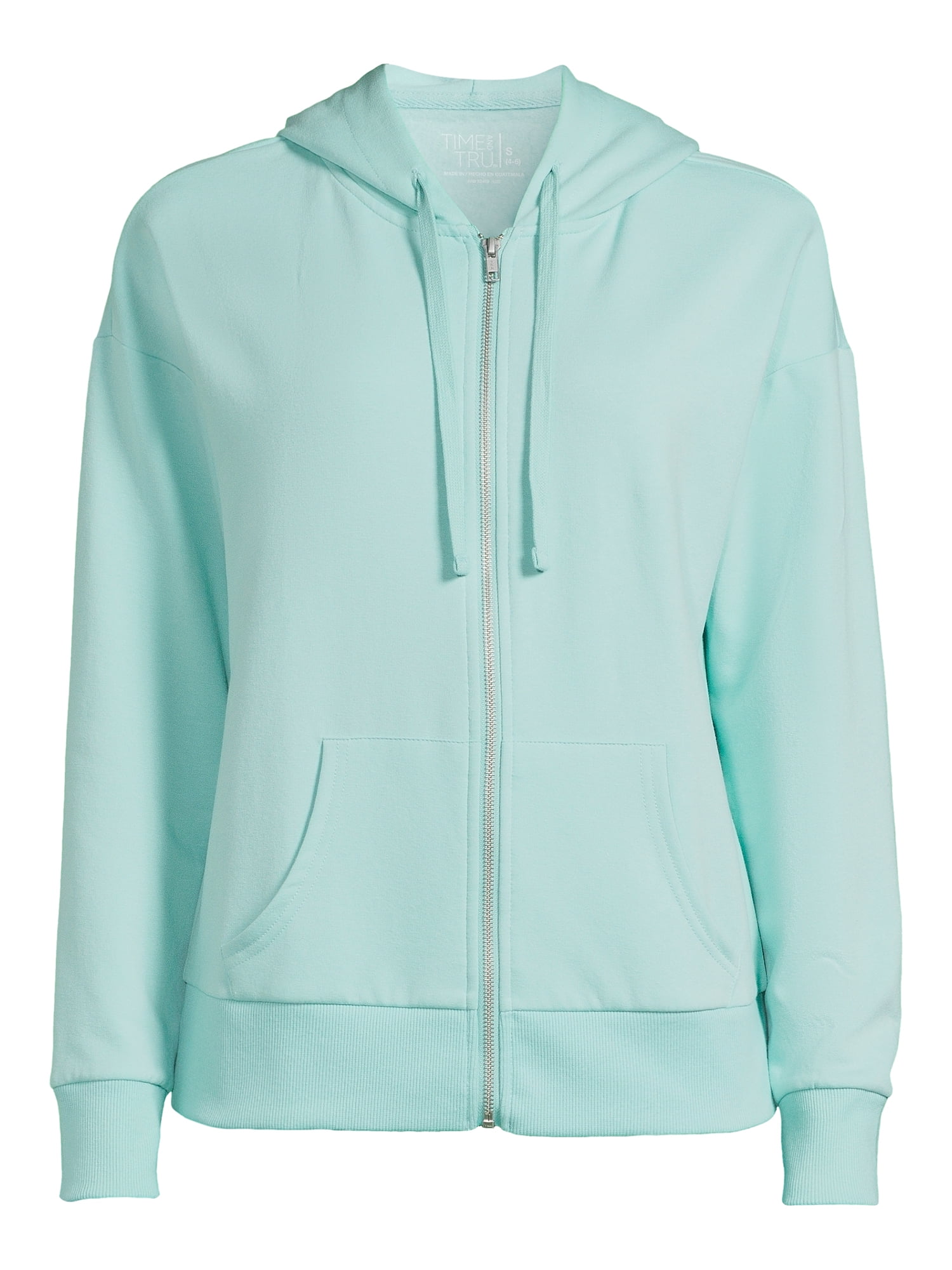 Time and Tru Women's Zip Up Hoodie - Walmart.com Time and Tru Women's Zip Up Hoodie - Walmart.com