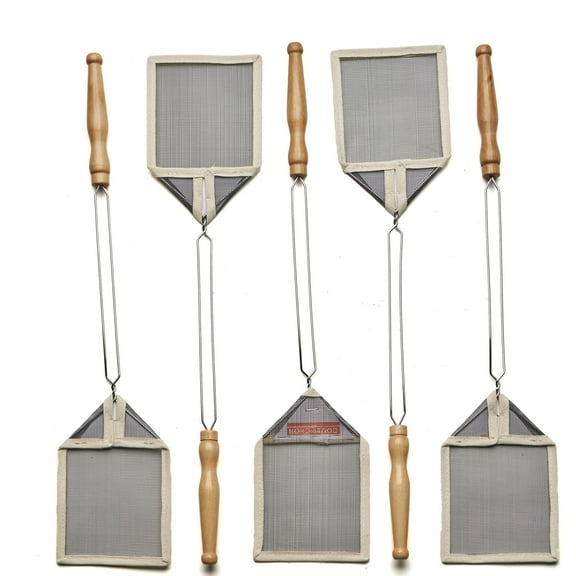 Kings County Tools Old-Fashioned 21-inch Heavy Duty Fly Swatter 5-Pack
