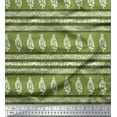 thumbnail image 1 of Soimoi Modal Satin Fabric Stripe,Swirl & Floral Block Decor Fabric Printed Yard 42 Inch Wide, 1 of 1