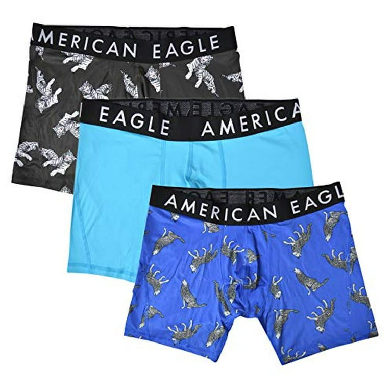 American Eagle Microfiber Men's Boxer Brief Underwear Medium MINT FREE SHIP!