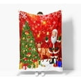 thumbnail image 5 of Kuscheln Christmas Blanket, Winter Snowflake Holiday Xmas Throw Blanket, Christmas Santa Claus Blanket Holiday Xmas Throw Blanket, Soft Deer Blanket for Snow, 5 of 5