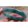 thumbnail image 5 of Icy Green Natural A JADE Jadeite Bangle Bracelet 59 mm 683401 TN, 5 of 13