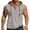 Gray, variant on HappyYEE Men's Hooded Tank Tops Pullover Sleeveless Shirts with Drawstring Workout Gym Training Athletic Tank Top Brown XXL