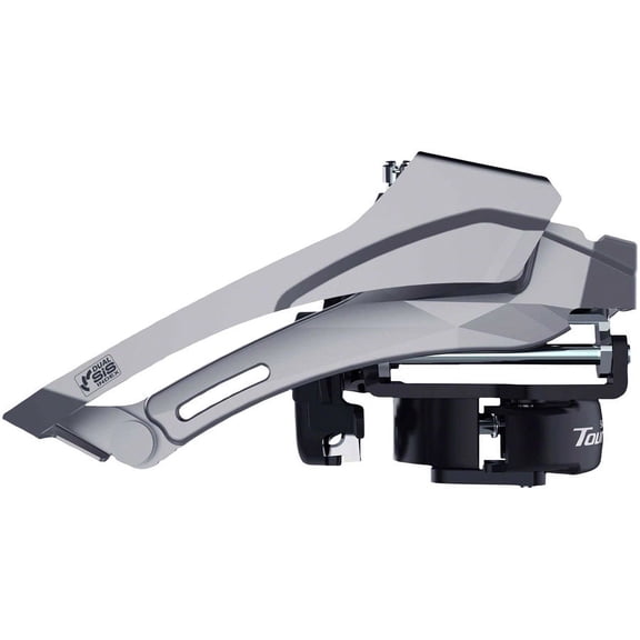 Shimano Tourney FD-TY606-L Front Derailleur - 6/7/8-Speed, Double, Top Swing, Dual Pull, 31.8/34.9mm, 63-68° Chainstay