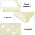 thumbnail image 3 of TABLZONE 10Pcs Light Yellow Plastic Beekeeping Queen Cage Safe Tool for Queen Marking and Catching, 3 of 8