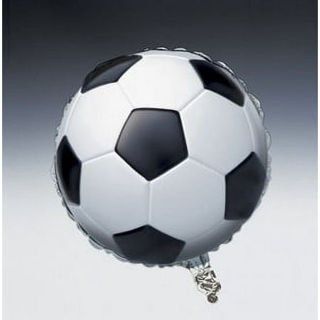 Soccer Party 18 inch Mylar Balloon.
