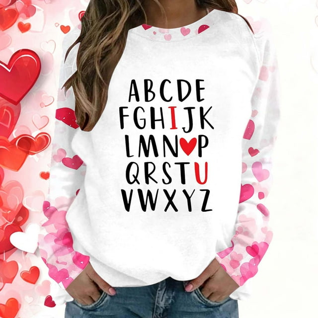 TaTaai Hoodies Shirts for Women Early Fall Long Sleeve Tops Vintage Graphic Outfits Tops Fashion Pullover Tees Gift