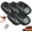 5Pcs, variant on Solar Car Roof RGB Strobe Light with Remote Control, 8 Color Wireless LED Marker Light, Waterproof for Truck, Motorcycle, Vehicle