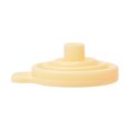 thumbnail image 2 of 2-Pack Collapsible Silicone Funnel Set – Food Grade Kitchen Funnel for Liquids, Powder & Travel | Dishwasher Safe Foldable Design (7.5x7.6cm, Yellow), 2 of 4