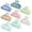 Multicolor, variant on 8 Pcs Large Acrylic Hair Claw Clips for Women Non-slip Strong Hold Hair Jaw Clamps for Thick Thin Hair Cute Stylish French Hair Accessories