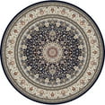 thumbnail image 6 of Dynamic Rugs AN28571193434 Ancient Garden 2 ft. 2 in. x 7 ft. 7 in. 57119-3434 Rug - Blue/Ivory, 6 of 7