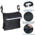 thumbnail image 3 of Bolsa Perfecta Bolsa De Almacenamiento De Silla De Ruedas De Tela Oxford Impermeable Para Silla De Ruedas Con Tiras Reflectantes Para Manijas De Silla De Ruedas Negro. Afortunado Sencillez, 3 of 4
