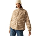 thumbnail image 4 of Regatta Womens Frankie Abstract Borg Half Zip Fleece Jacket, 4 of 6
