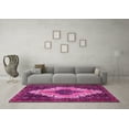 thumbnail image 3 of Ahgly Company Indoor Rectangle Persian Pink Traditional Area Rugs, 7' x 10', 3 of 4