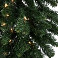 thumbnail image 3 of Northlight Pre-Lit Buffalo Fir Artificial Christmas Wall Tree - 3' - Clear Lights, 3 of 8