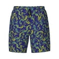 thumbnail image 5 of Rocae Uncaria Flower for Men's Swim Trunks Quick Dry With Two Side Pockets and One Lined Patch PocketXX-Large, 5 of 9