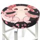 thumbnail image 3 of Disketp Cute Axolotl Sakura Blossoms Funda Redonda para Taburete, Funda de Cojín para Silla de Bar Suave y Elástica-12 inch, 3 of 7