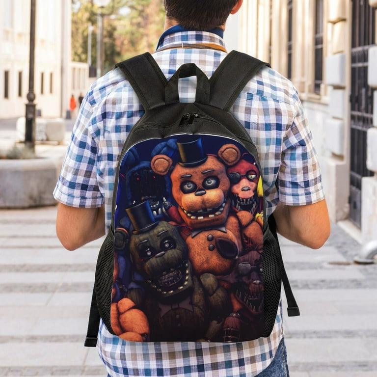 Five Nights at Freddy s Backpack Casual Travel Laptop Backpack for College School Back To School Gift for Men Women Unisex Computer Bag Fits 16