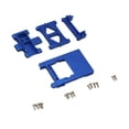 thumbnail image 1 of 4x Placa de deslizamiento Base de caja de cambios soporte de caja de cambios para 1/18 RC camiones vehículos piezas de repuesto Azul, 1 of 7