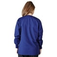 thumbnail image 5 of Natural Uniforms Women's Scrub Jacket Warm Up Lightweight Medical Scrub Jacket - Pack of 12 Set (True Navy Blue, Large), 5 of 6