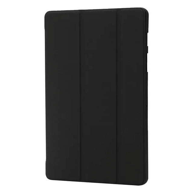 For Samsung Tab A9 Plus Case PU Leather Soft Silicone Back Stand Tablet Shell For Funda Galaxy Tab A9 A9 Plus Case Cover Coque black Tab A9 (8.7 inch)