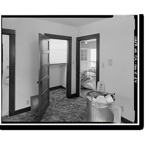 Historic Print, Rush Creek Hydroelectric System, Clubhouse Cottage, Rush Creek, June Lake vicinity, Mono County, CA - 24, 16" x 20"