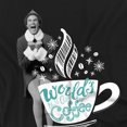 thumbnail image 3 of Elf World'S Best Cup Of Coffee Kids T Shirt (X-Large) for Youth Toddler Boys and Girls, Black, 3 of 5
