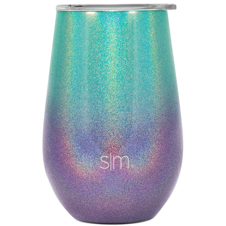 Simple Modern Spirit 12oz. Wine Tumbler Glass with Lid - Aurora