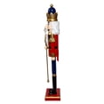 thumbnail image 6 of Kurt S. Adler F2330 36 in. Wooden Red & Blue King Nutcracker, 6 of 6