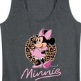 thumbnail image 3 of Mickey & Friends - Minnie Leopard Print - Women's Racerback Tank Top, 3 of 5