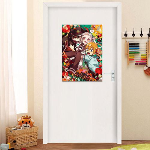 DraggmePartty 8Pcs/Set Anime My Dress-Up Darling Room Poster Toilet-Bound  Hanako-Kun Wall Poster For Bedroom Home Decoratio
