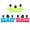 B, variant on Augper Chip Bag Clips Heavy Duty Food Clips Assorted Colors For Coffee And Food