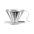 thumbnail image 3 of Coffee Dripper With Holder Coffee Strainer 304 Stainless Steel Coffee Filter Cup, 3 of 10