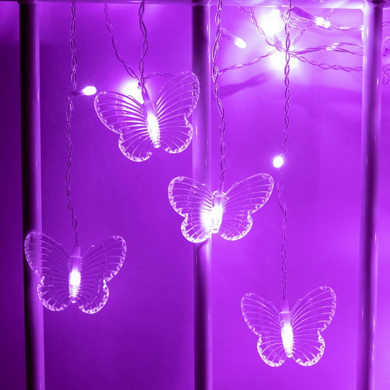 Purple 2024 fairy lights