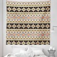 thumbnail image 1 of Aztec Tapestry, Repeating Abstract Triangles Tribal Motifs Pattern, Fabric Wall Hanging Decor for Bedroom Living Room Dorm, 5 Sizes, Multicolor, by Ambesonne, 1 of 1