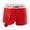 Red, variant on Men's Underwear Silk Breathable Light Briefs with Trunk Opening for Enhanced Comfort and Flexibility in Daily Wear BU1 L