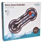 CocoNut Float: Retro Game Controller Pool Float - 54 x 22، Inflatable Lounge، Anti-Leak، Durable، Water