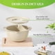thumbnail image 2 of Colander with Mixing Bowl Set - Strainers for Kitchen, Strainers, B, 2 of 5