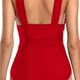 thumbnail image 5 of Gibobby Traje de baño sexy de una pieza Conjunto de tankinis de traje de baño de una pieza en la espalda con abertura de verano sexy para mujer(Rojo,G), 5 of 5